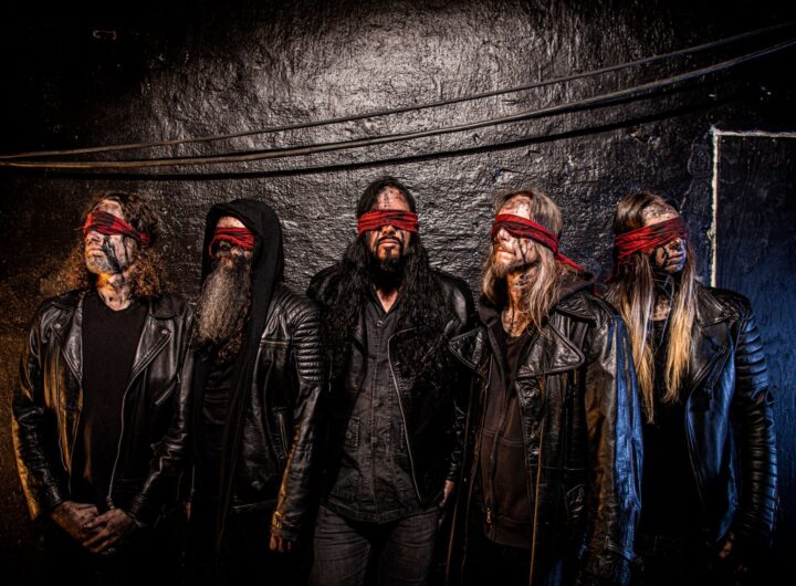 foto da banda evergrey que se apresentará na audio