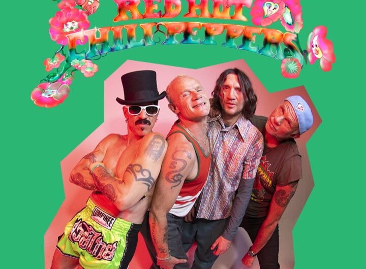 red hot chili peppers imagem de divulgação turnê no brasil