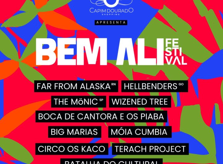 flyer do festival bem ali que acontecerá em tocantins