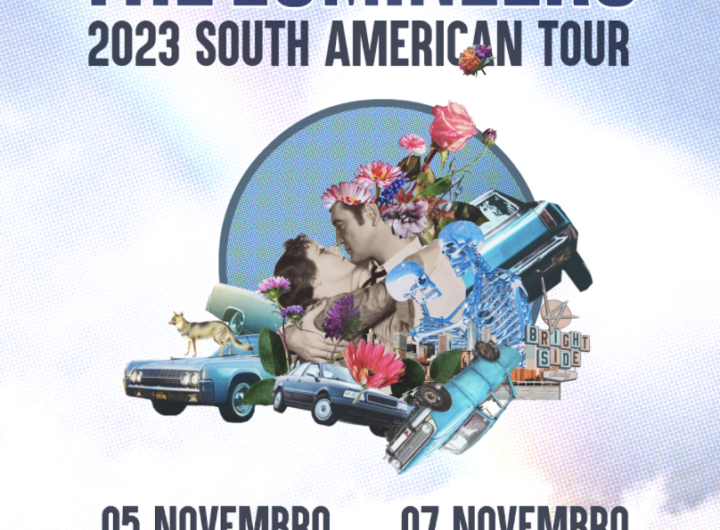 The Lumineers 2023 south american tour - cartaz de divulgação