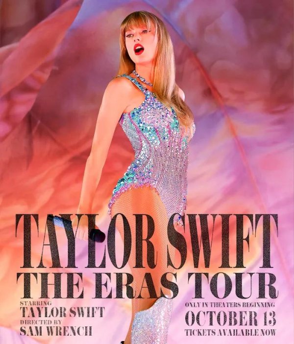 Crítica Taylor Swift, The Eras Tour nos cinemas