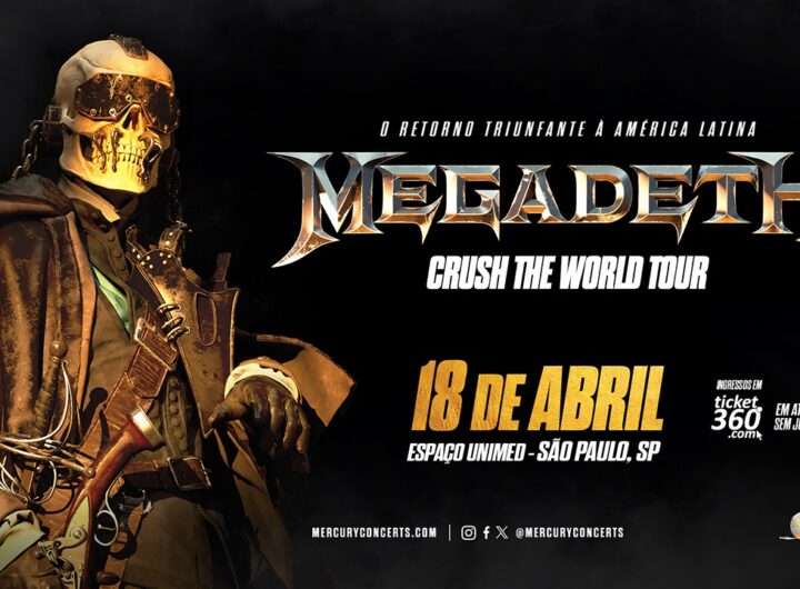 megadeth no Brasil em 2024