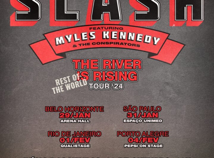 Slash e Myles Kennedy & The Conspirators tour brasil