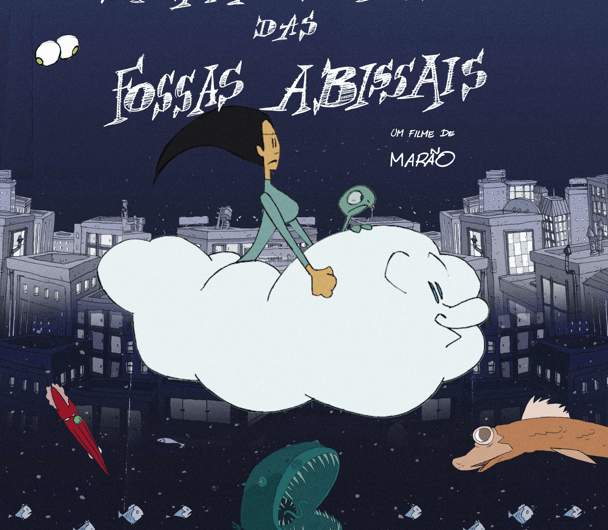 bizarros peixes das fossas abissair pôster do filme