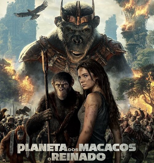 pôster do filme o planeta dos macacos o reinado