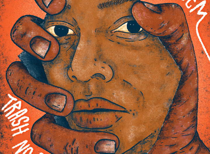 capa do single bobagem da banda trash no star