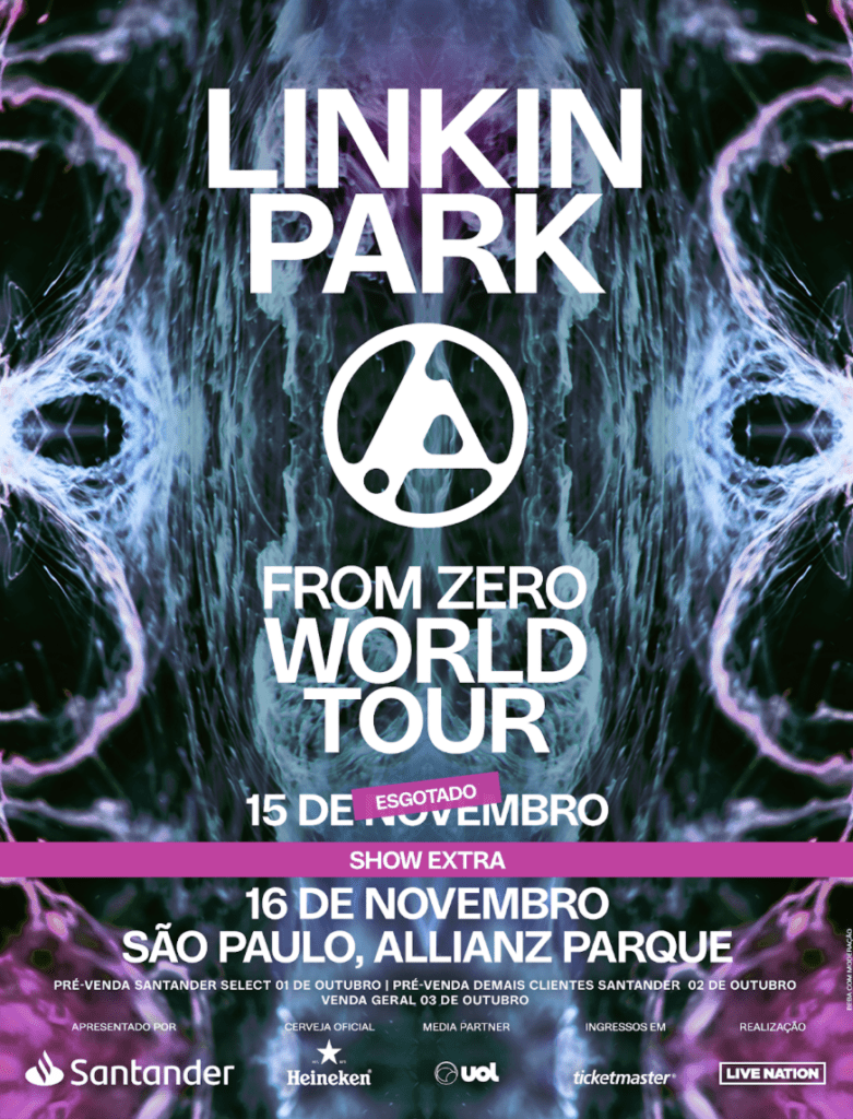 flyer do show do linkin park