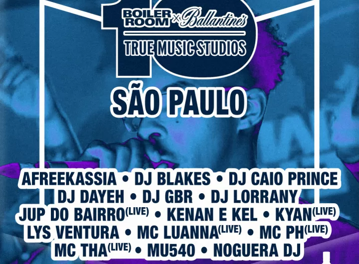 flyer do ballantines e boiler room