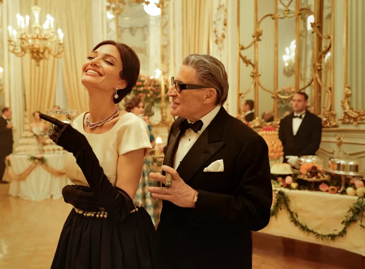 cena do filme Maria Callas