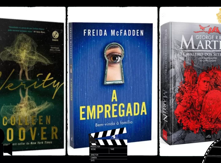 livros que ganharão adaptações para o cinema e o streaming em 2025