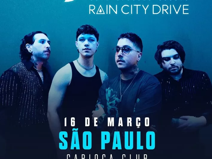 dayseeker e rain city drive em são paulo