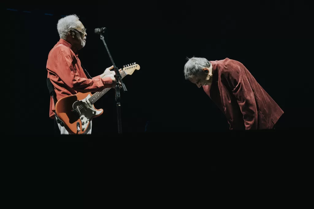 Gilberto Gil e Arnaldo Antunes (Créditos: Danilo Costa @danilo.costafotografia/Musicult)