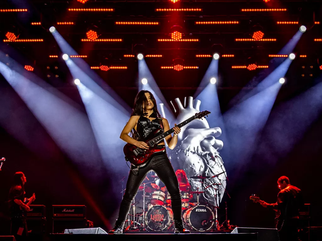 Larissa Liveir no Best of Blues (Créditos: Matheus Paiva)