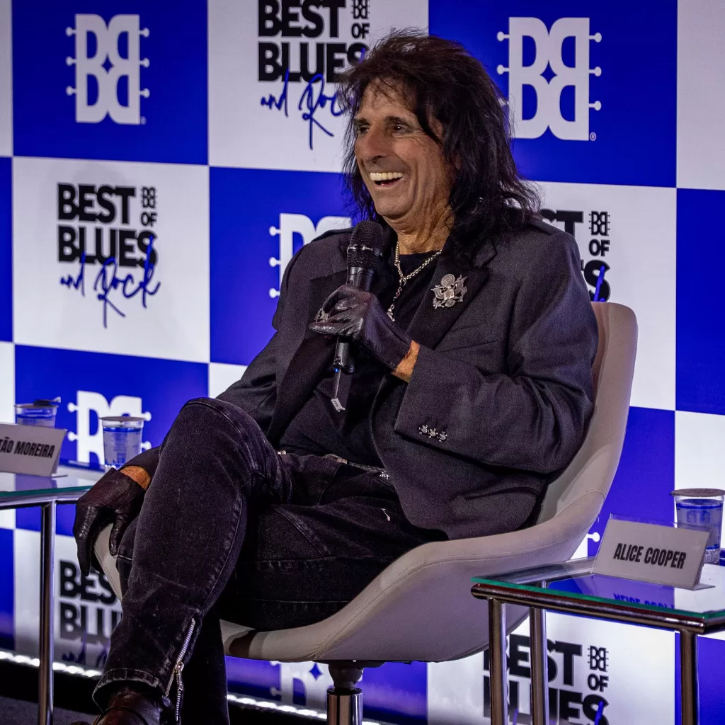 Alice Cooper no Best of Blues (Créditos: Matheus Paiva)