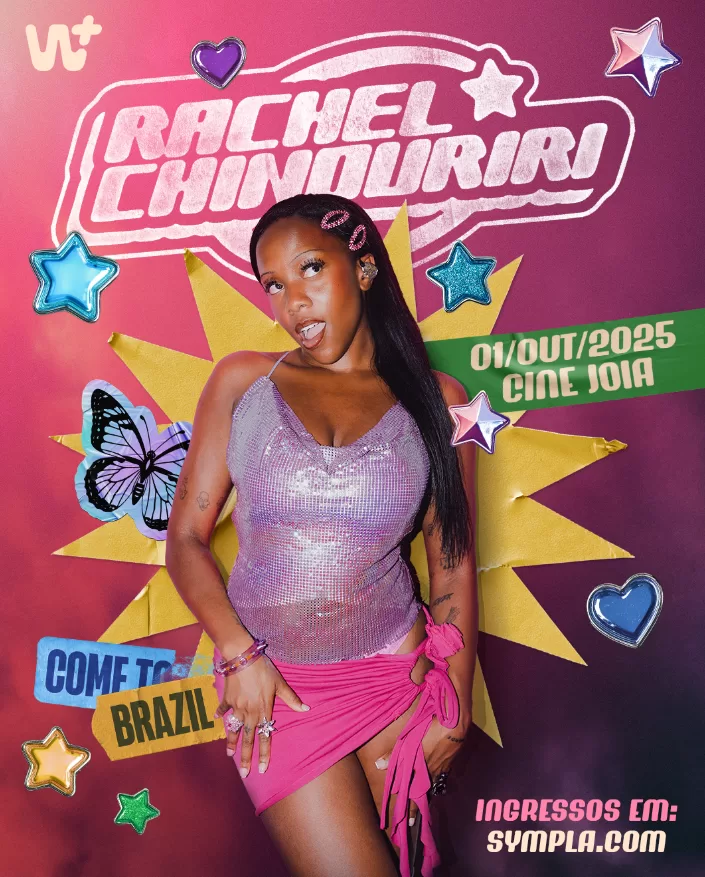 rachel chinouriri no brasil