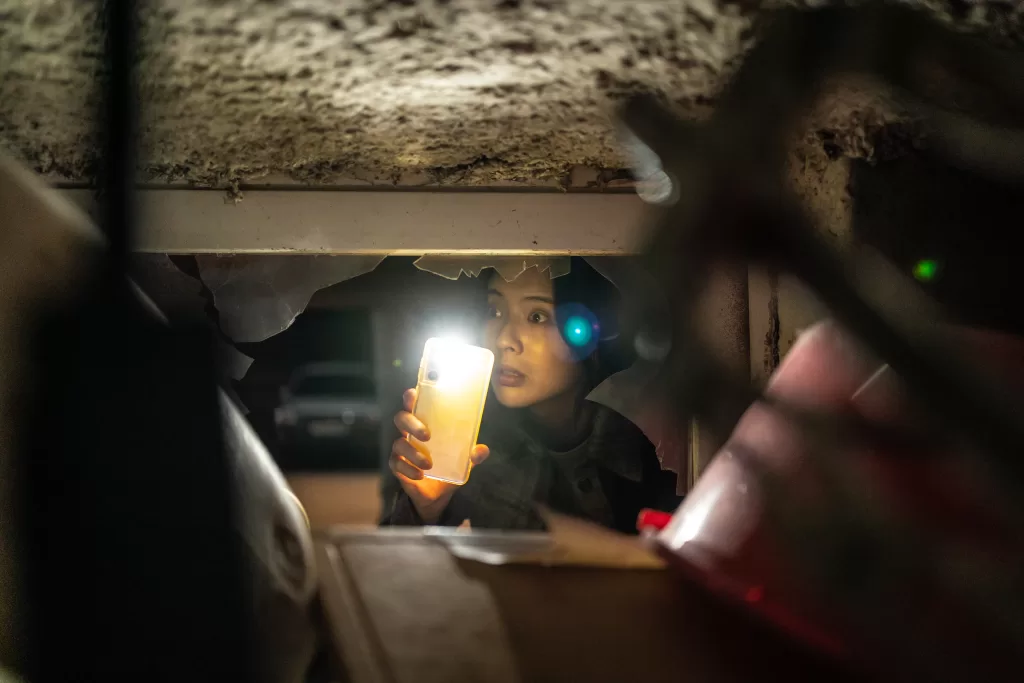 cena do filme ruídos