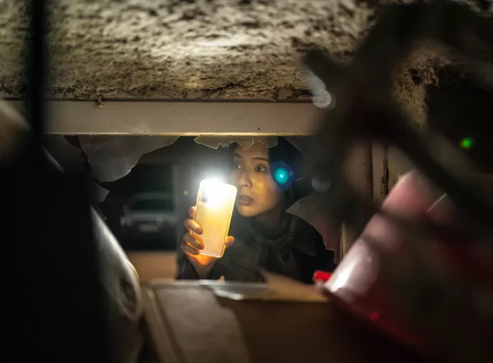 cena do filme ruídos