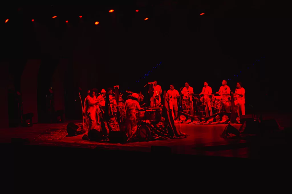 Chico César e Aguidavi do Jêje (Créditos: Daiana Oliveira/Musicult)