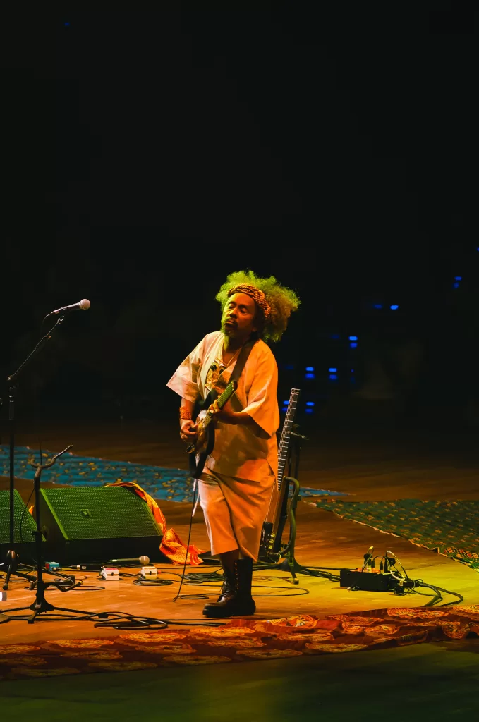 Chico César e Aguidavi do Jêje (Créditos: Daiana Oliveira/Musicult)