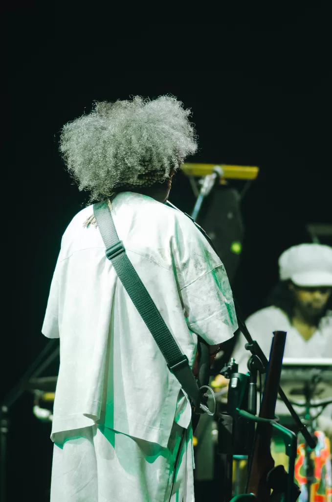 Chico César e Aguidavi do Jêje (Créditos: Daiana Oliveira/Musicult)