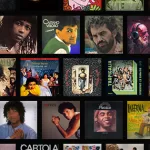 O infográfico, produzido pelo Jornal O Globo, mostra as capas de alguns dos discos citados pelos especialistas. Foto: Reprodução / Jornal O Globo.