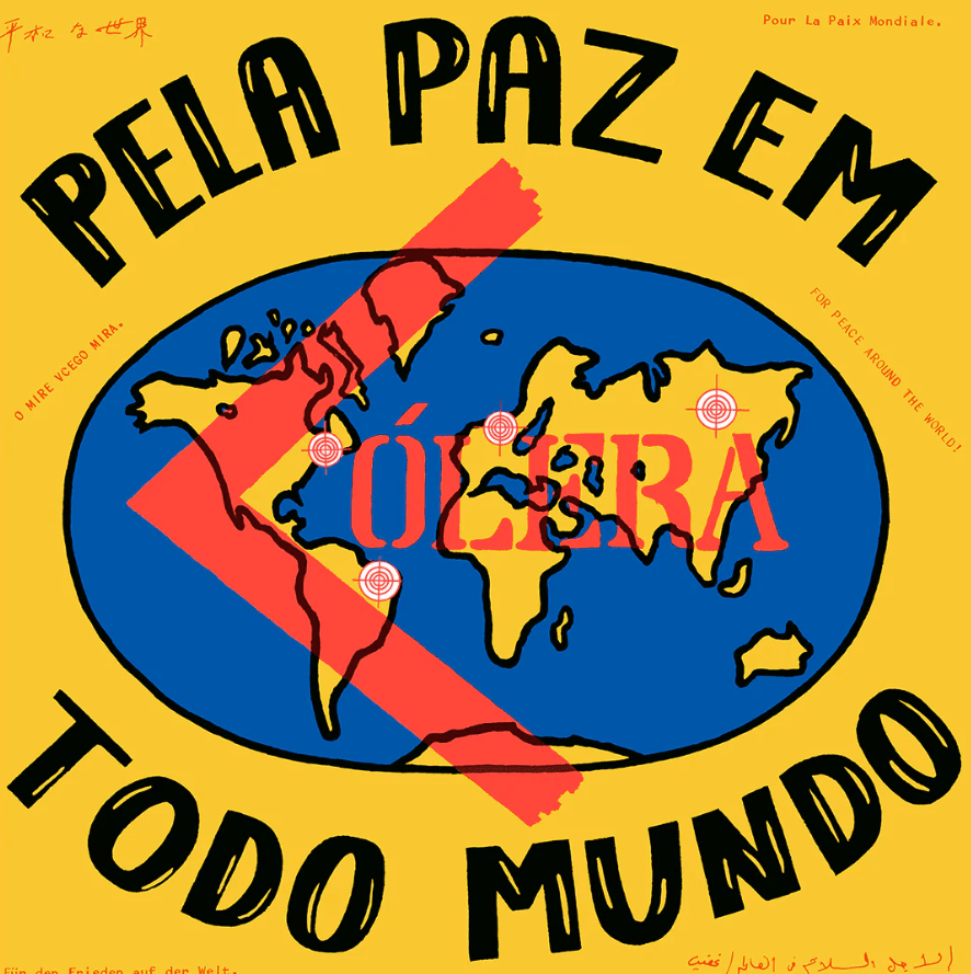cólera pela paz em todo mundo discos de 1986